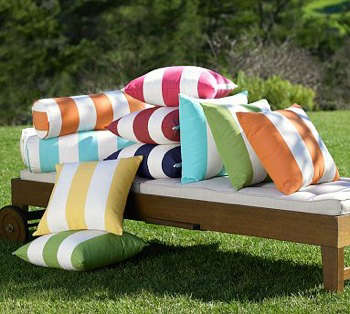 classic stripe outdoor pillow 8