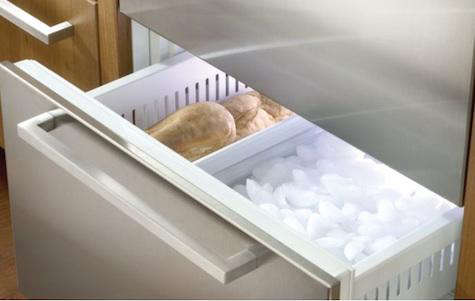 sub zero freezer drawer one