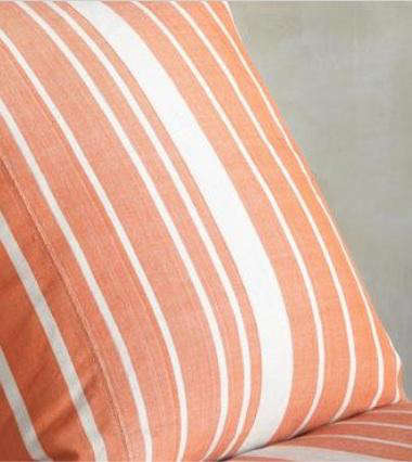 orange stripe pillow 8