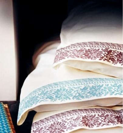 cross stitched bedlinen pillowcases 8