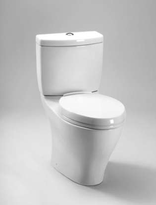 toto aquia ii close coupled elongated dual flush toilet 8