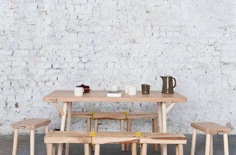 Furniture Flatpack Table and Chair from Studio Civico portrait 11