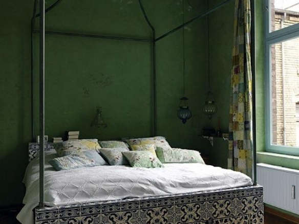 Fez Embroidered Bed Linens from Morocco portrait 22