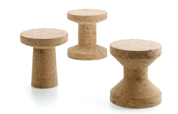 light cork stools  