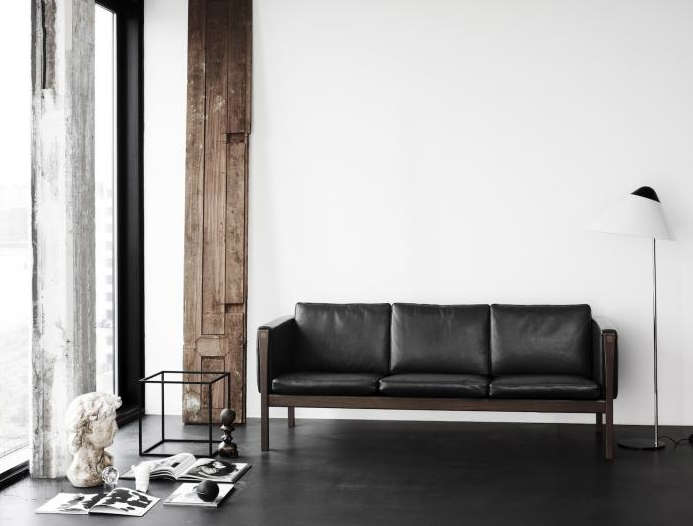 Modern Leather Sofas Remodelista, Black Leather Sofa Modern