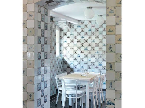 700 delft tile dining room berlin  
