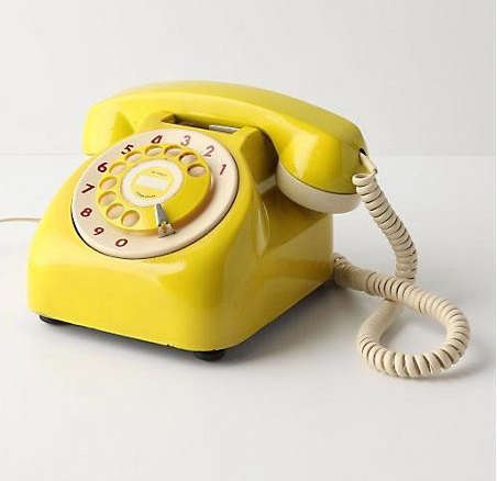 Accessories Vintage Rotary Phone at Anthropologie portrait 3