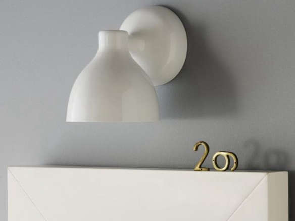 700 west elm white wall sconce  