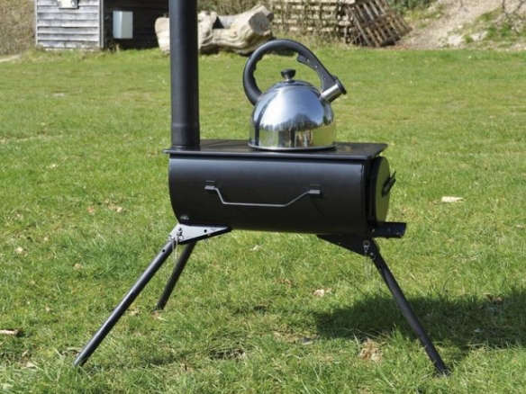 700 frontier cooking stove on grass  