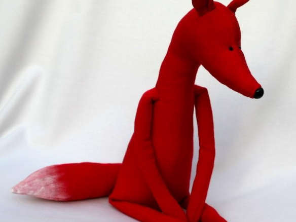 700 red fox animal toys  