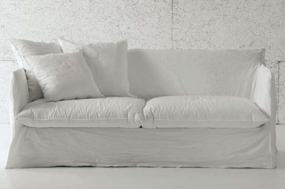 paola navone white sofa  