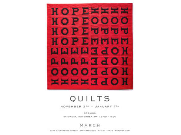 700 march quilts show red  