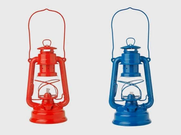 700 toast lanterns red and blue  