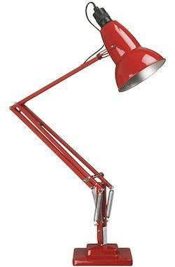anglepoise  20  red  20  lamp