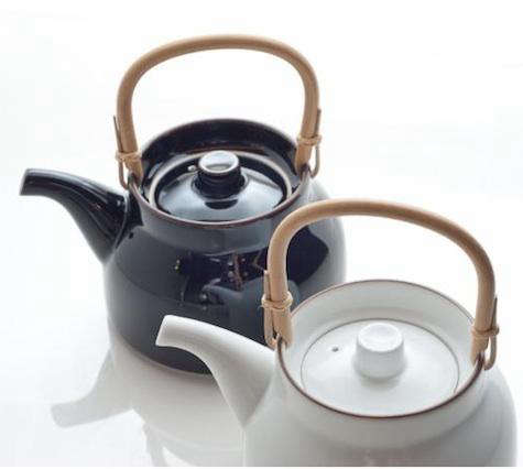 black  20  white  20  teapot  20  bamboo  20  handle
