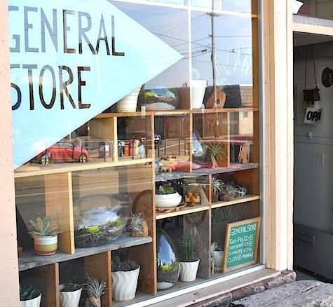 general store front  