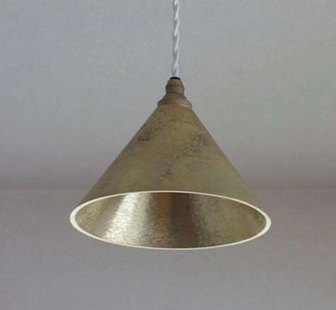 futagami cast brass lamp  