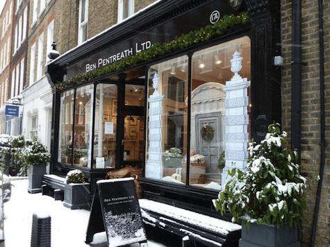 ben pentreath snowy storefront