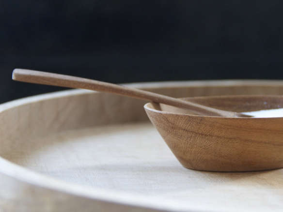 warang wayan small oval bowl – teak 8