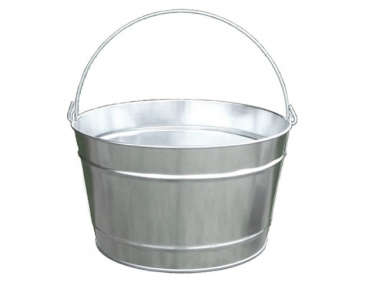 wayfair galvanized steel bucket  