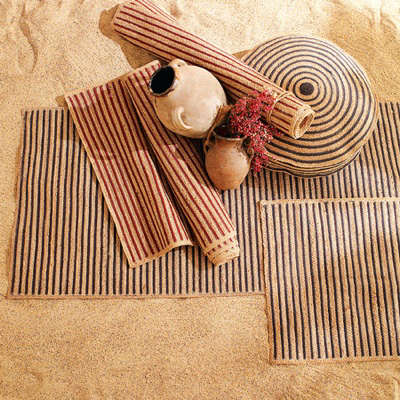 striped jute/cotton rugs 8