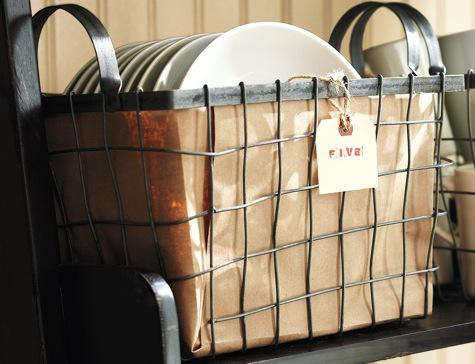 wire basket with handles 8