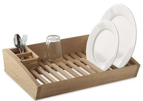 View a Larger Image of Bamboo Eco Dish Rack with 20-8520 Utensil Holder