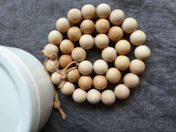 unfinished round wooden beads 8