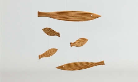 wooden fish mobile 8