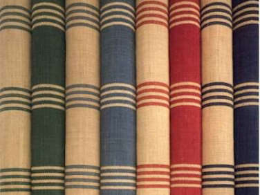 woodward striped rugs  