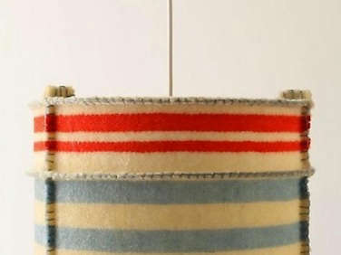 wool pendant stripe  