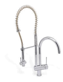 WallMounted Bridge Mixer with Articulated Spout  portrait 34