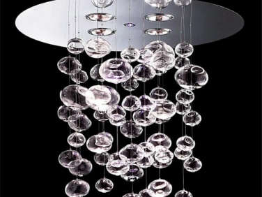 10 Easy Pieces Glamorous Glass Globe Chandeliers portrait 6