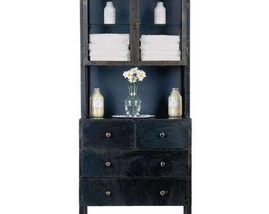 double metal cabinet w/ display 8