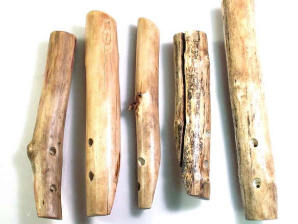 700 areaware driftwood wall hook natural group  