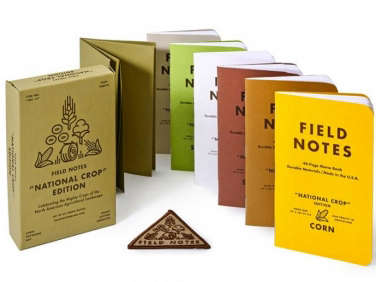 700 field notes national crop box set 6 pack  