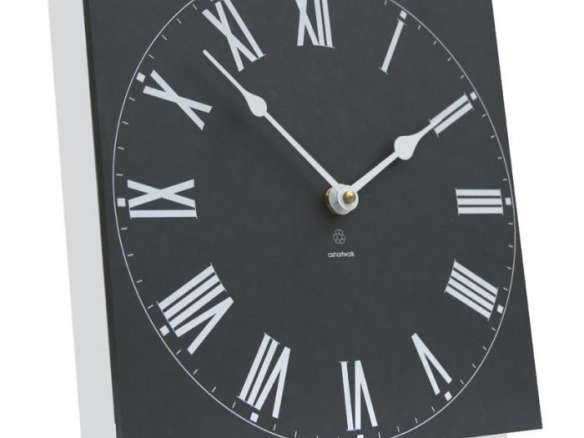700 recycled outdoor clock roman numerals  