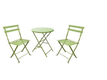 700 target folding metal bistro table for two  