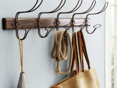 700 wire and wood hook pottery barn  