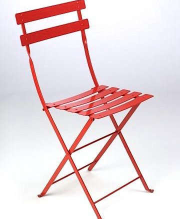 fermob metal bistro chair  