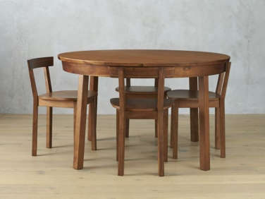 HighLow Alvar AaltoStyle Dining Table and Chairs portrait 5