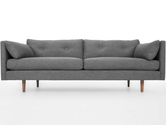 Linen Willoughby Sofa Hickory portrait 15