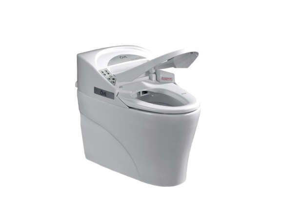 ove smart toilet single flush system and heated seat with remote control 8