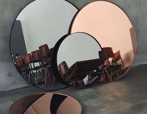 circum  round mirror – small 8