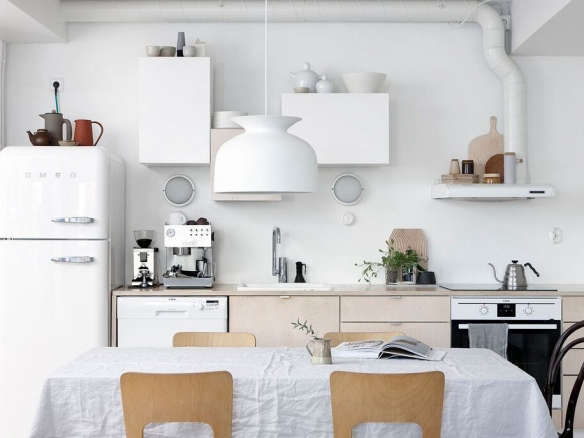 Kitchen of the Week Danish Design Star Cecilie Manzs Ikea Hack Kitchen portrait 24