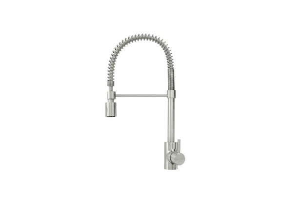 danze dh450188 polished chrome foodie pre rinse high arc kitchen faucet 8