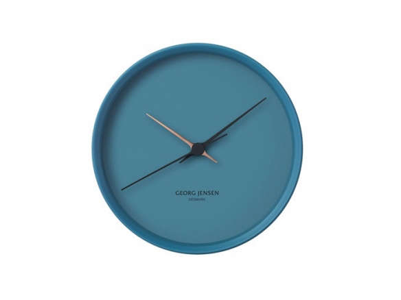 hk clock blue, large 8