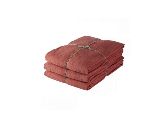 roussillon red pre washed linen duvet cover 8