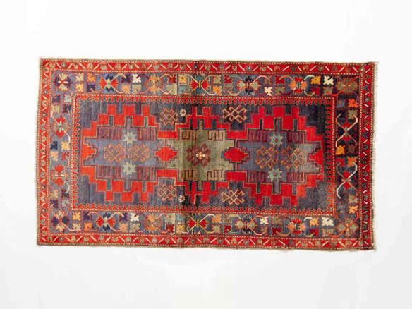 early 20th century kurdish rug 8