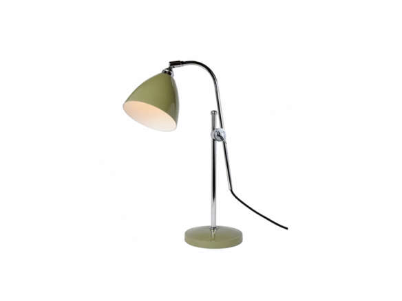 original btc’s task table lamp – olive green 8